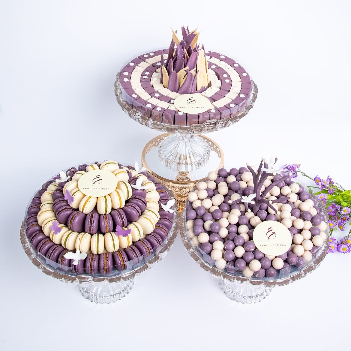 10 elegant wedding chocolate ideas by Falebon Chocolaiter for luxury weddings in the UAE
