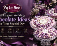 10 elegant wedding chocolate ideas by Falebon Chocolaiter for luxury weddings in the UAE