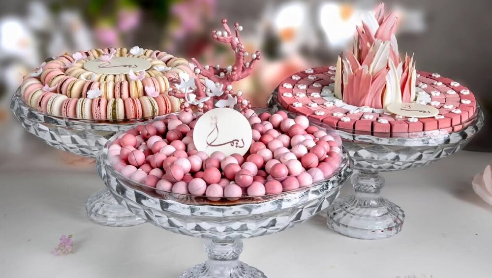 10 elegant wedding chocolate ideas by Falebon Chocolaiter for luxury weddings in the UAE