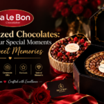 Customized luxury chocolate gift box by Falebon Chocolatier for special occasions
