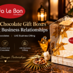 Corporate chocolate gift boxes and customized chocolates for UAE business gifting